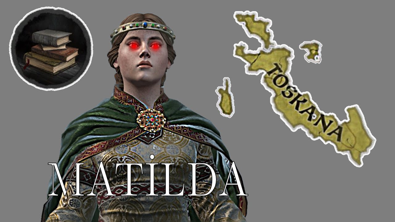Ortaçağ'da Okumuş Kadın?!?! | CK3 Efsaneleri | İtalya Yarımadası