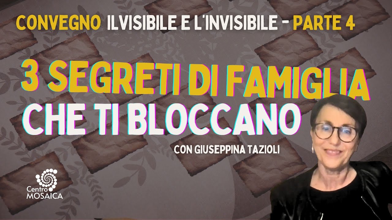 I Legami Invisibili dell'Albero Genealogico che Condizionano la Tua Vita - Giuseppina Tazioli