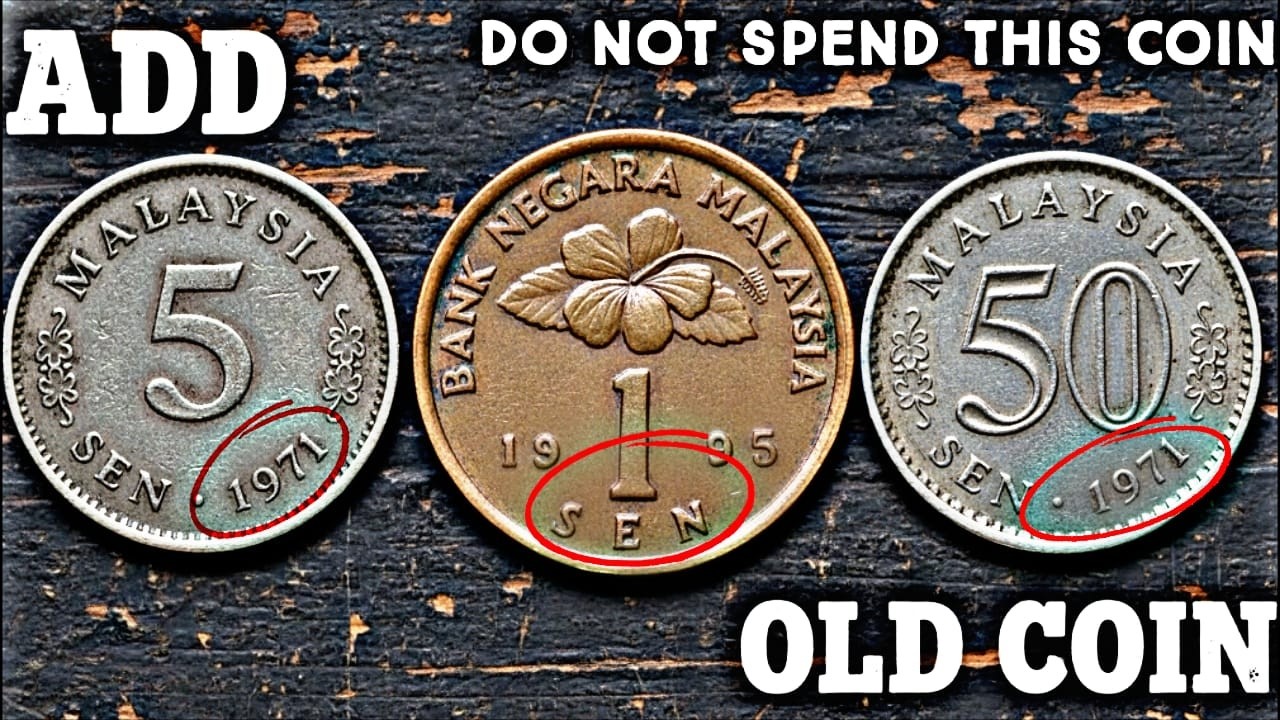 1971 Malaysia 1 Sen, 5 Sen & 50 Sen Coins Worth $1 Billion? Hidden Truth Revealed!