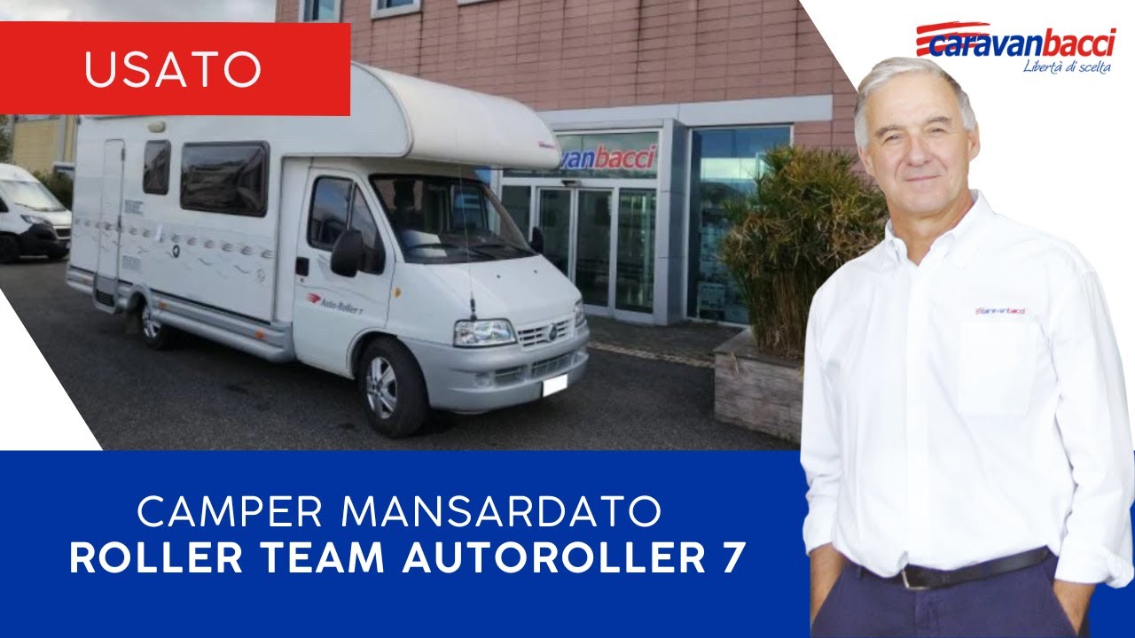 Camper mansardato Roller Team Autoroller 7 | Usato garantito