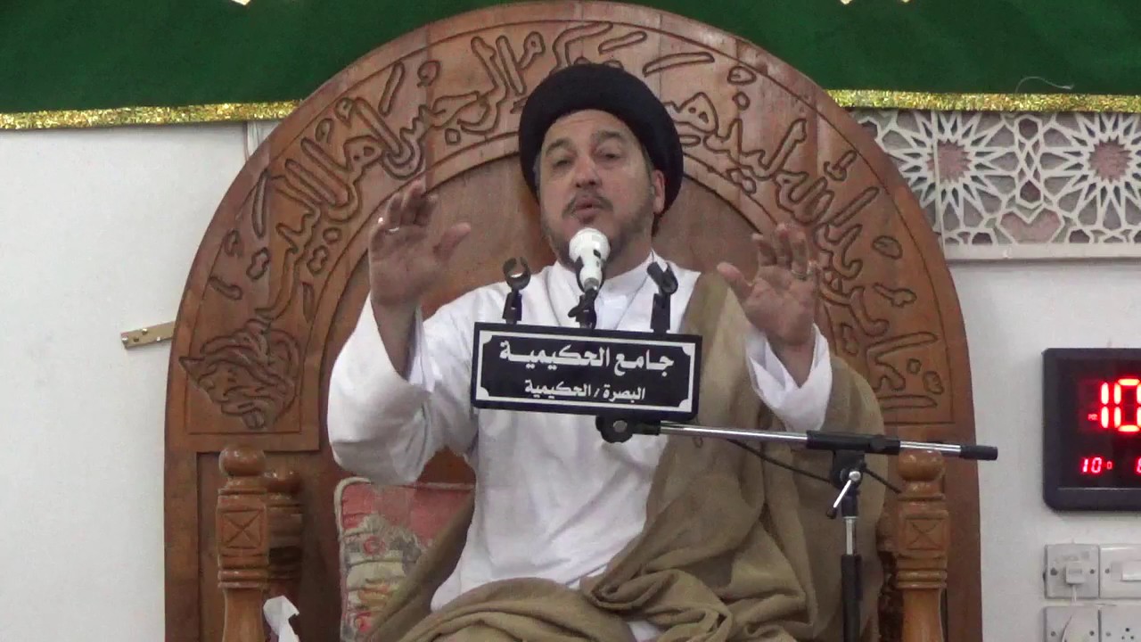 السيد جعفر المروج ــ ليلة 15 شهر رمضان المبارك 1438هـ في جامع الحكيمية ــ البصرة   القسم الأول