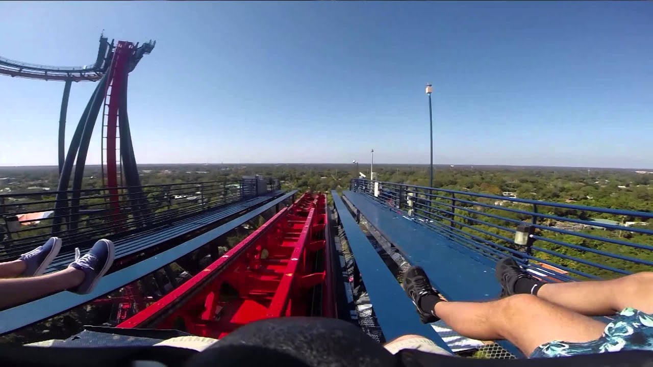 Sheikra On Ride POV Busch Gardens Tampa