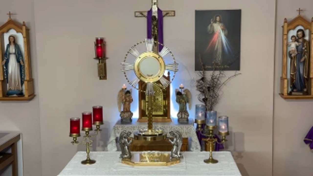 LIVE Eucharistic Adoration - Sisters of Divine Mercy