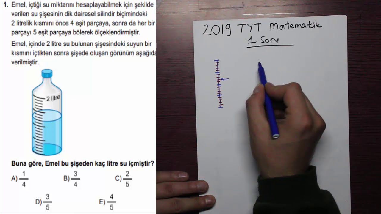 TYT Matematik 2019 | 1.Soru Ve Çözümü