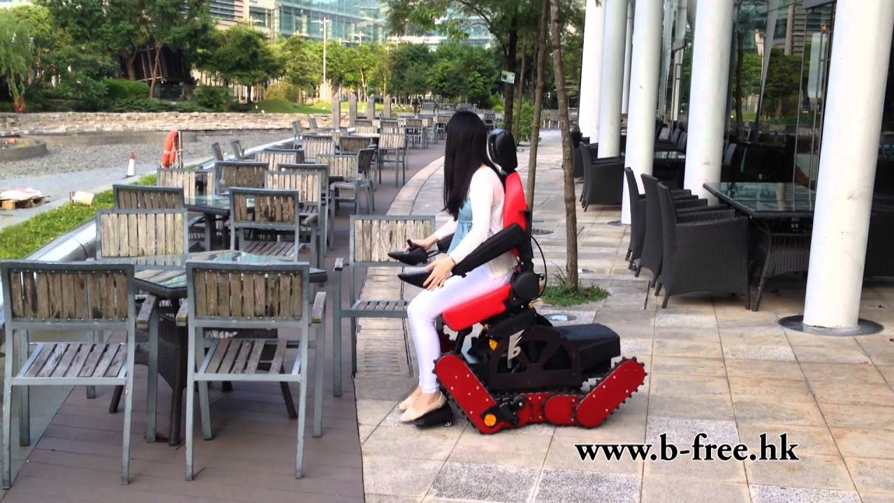 B-Free Chair- All Terrain Multi Function Stair-Climbing Power Wheelchair