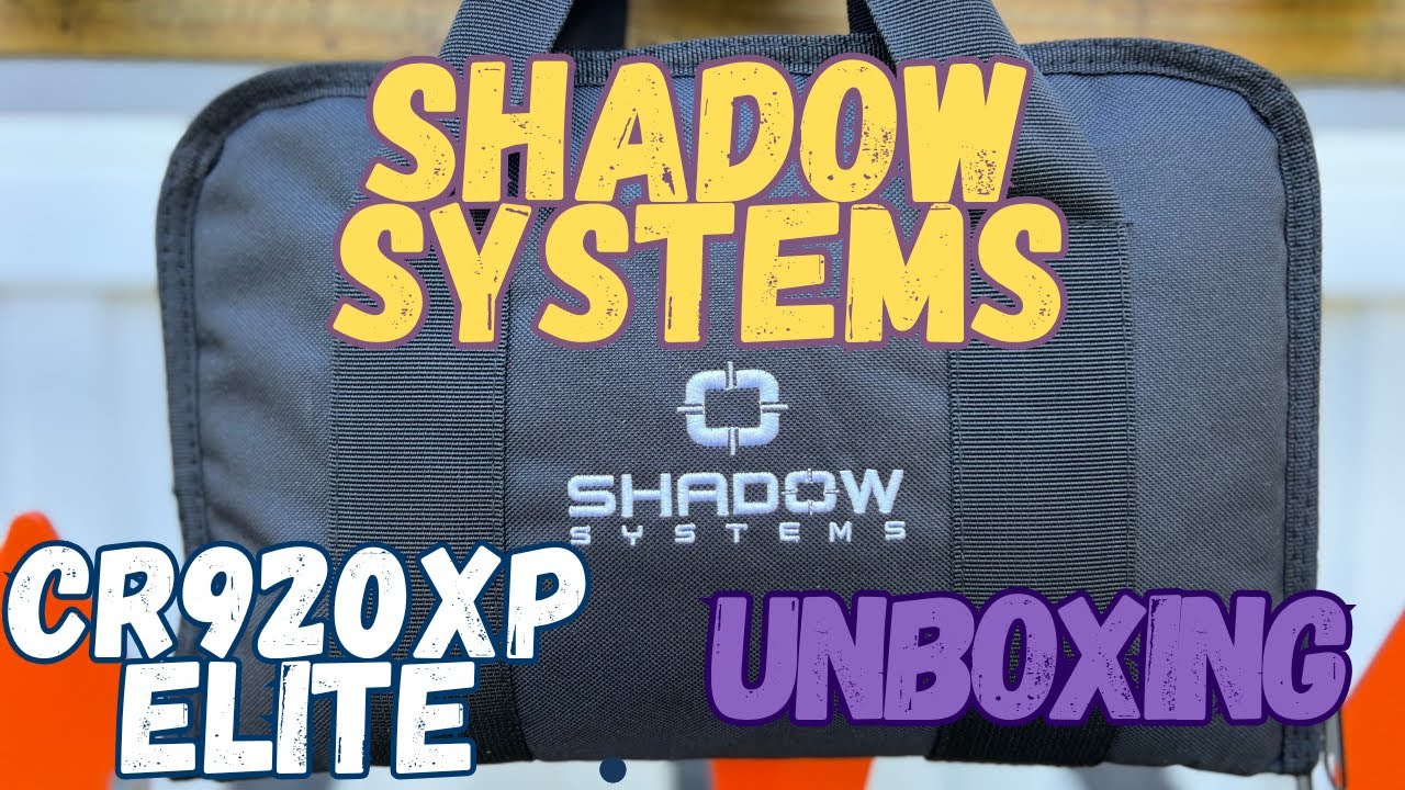 OFFICIAL SHADOW SYSTEMS CR920XP FIREARM UNBOXING- #happy #subscribe  #happiness  #review #unboxing