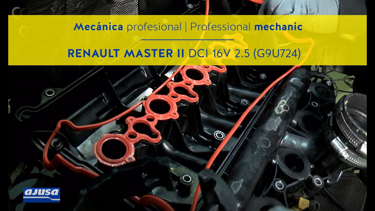 RENAULT MASTER II DCI 16V - Montaje motor | Engine assembly