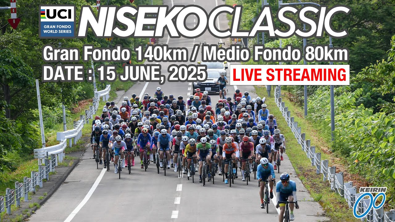 NISEKO CLASSIC 2025｜140km & 80km ロードレース　ライブ配信