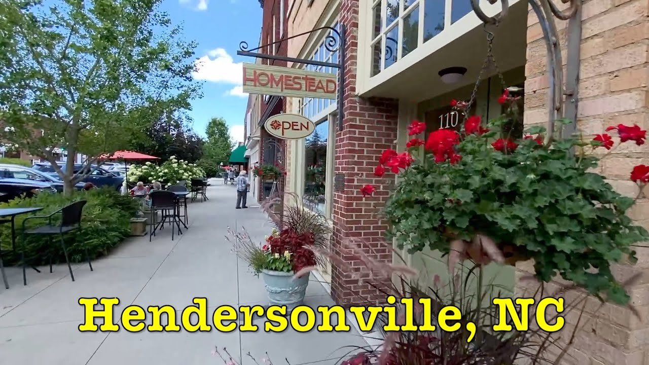 Hendersonville | Town Center Walk Through |  Visit, shop, eat, move to, or start a business