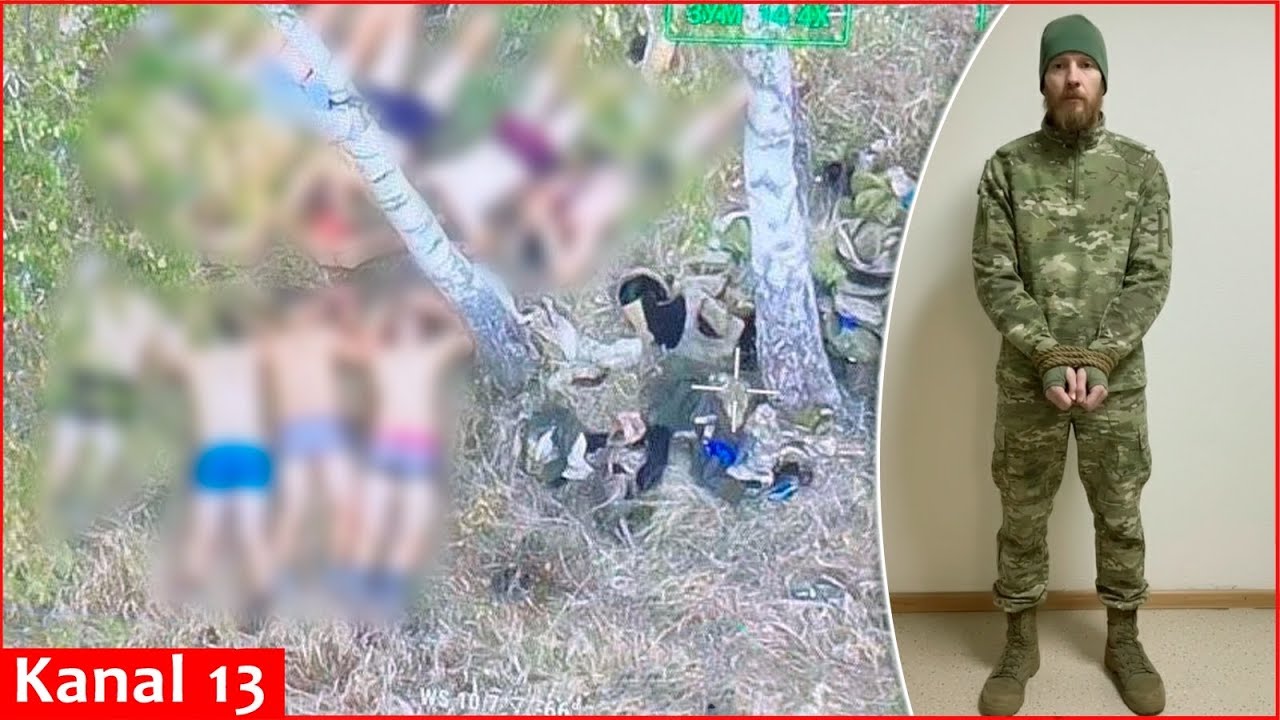 Ukraine’s SBU releases video of a captured Russian serviceman behind cruel ex*cution of 9 Ukrainians