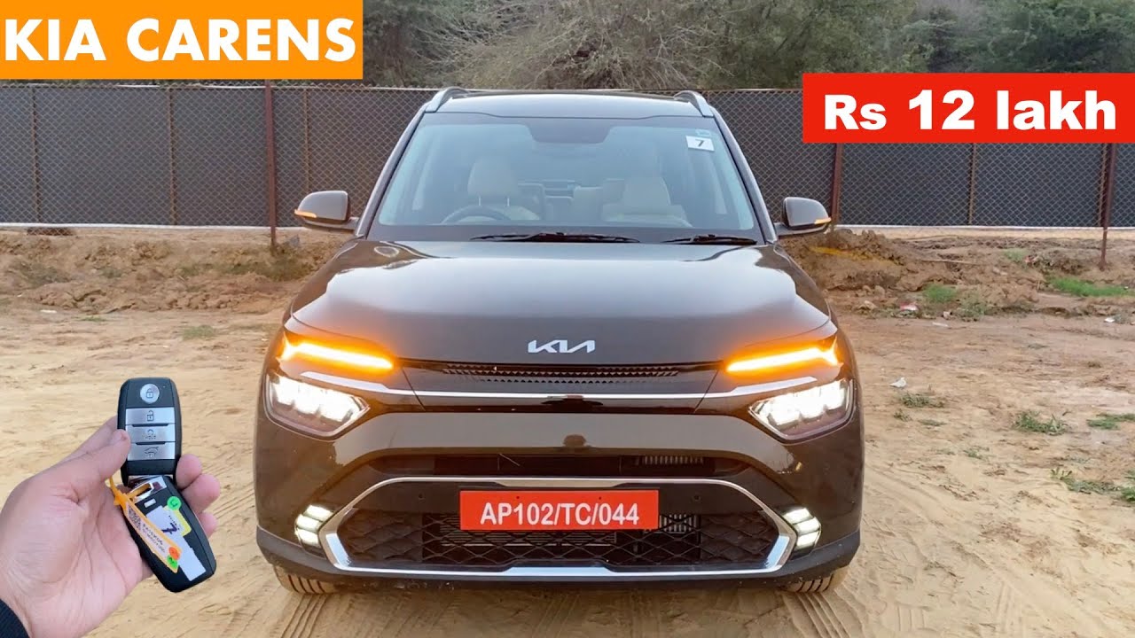 Kia Carens - Walkaround with All Detail, Price, Interior Features