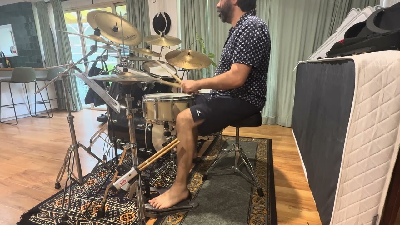 #57 -- Drummer plays groove backwards