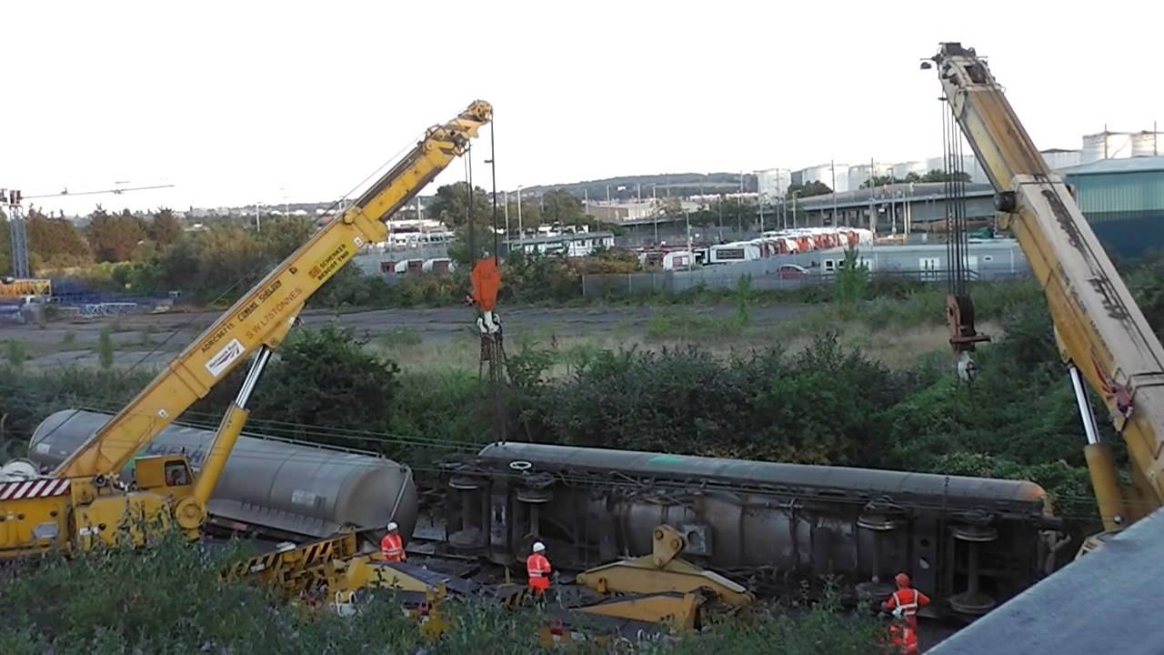 LaFarge Cement Wagons Derailment