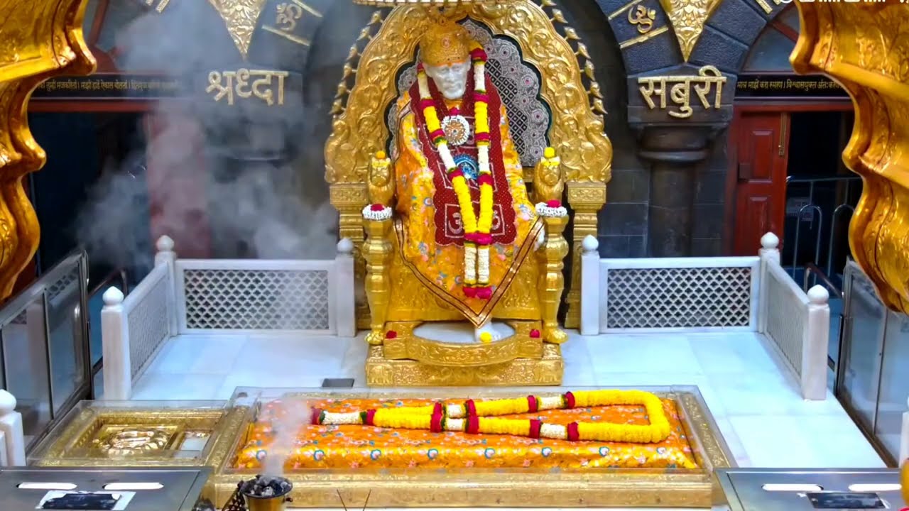 Saibaba Dhoop Aarti #saibabavideos #saistatus #saibabasong #saibaba #omsairam #saibhajan #viralvideo