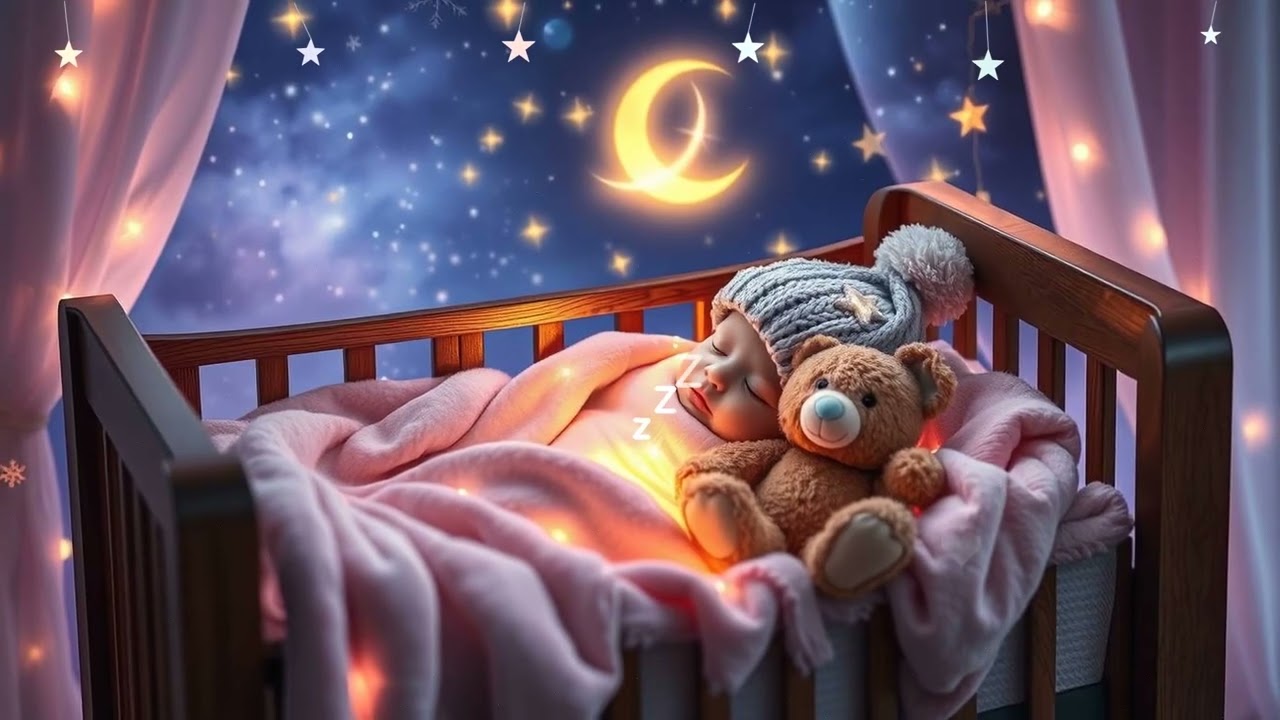 🌙 Rain & Warm Night 🌧️ Soothing Baby Sleep Sounds 💤