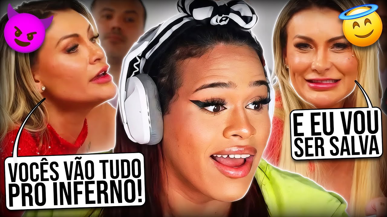 mdmDaiane reagindo ANDRESSA URACH vs 31 CRENTES INSUPORTÁVEIS