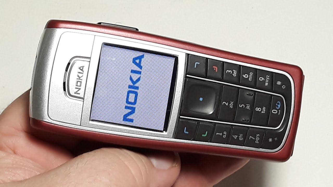 Nokia 6230 Red Edition. Retro Telefon aus Deutschland. Retro phone. Капсула времени телефон (9302)