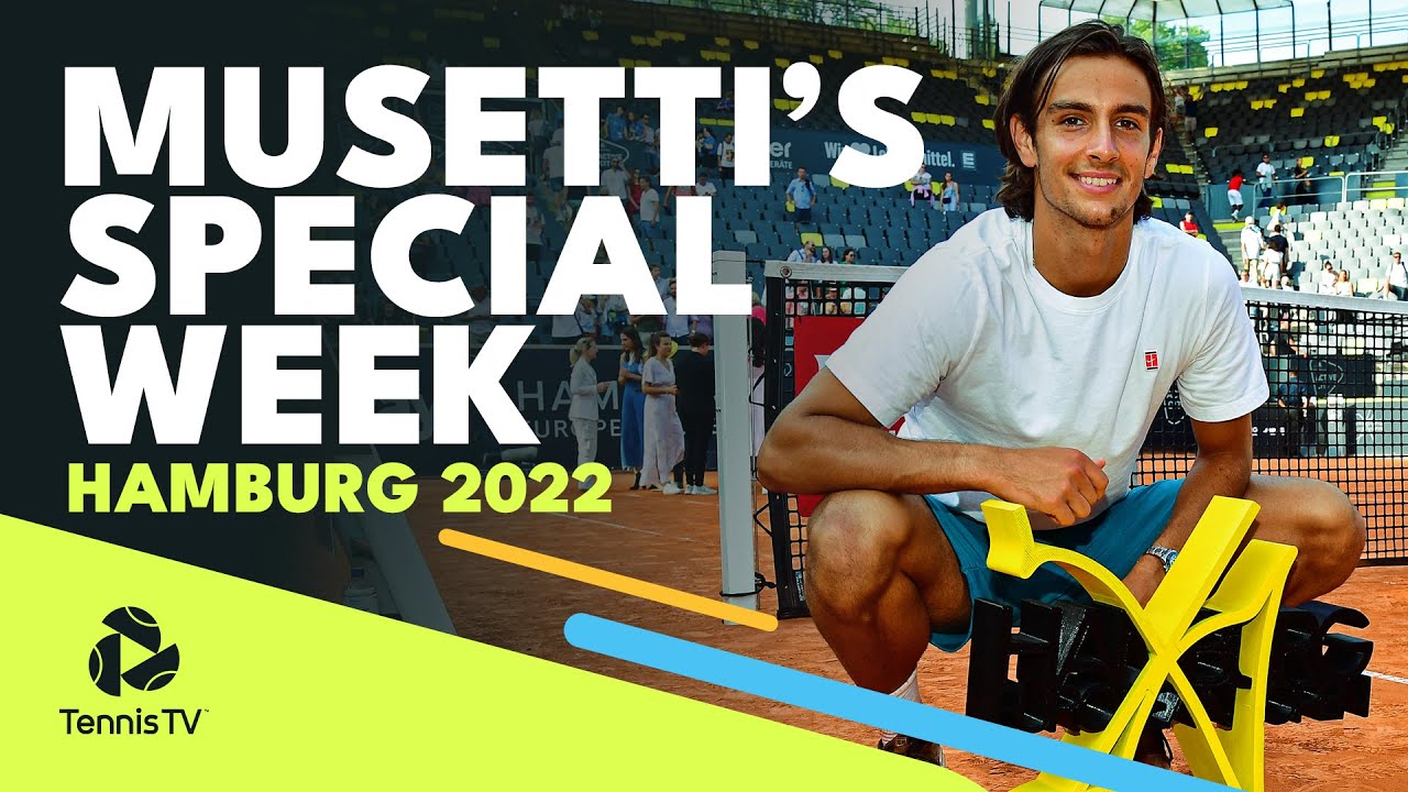 Champion Lorenzo Musetti's Highlights From A Wild Week in Hamburg!