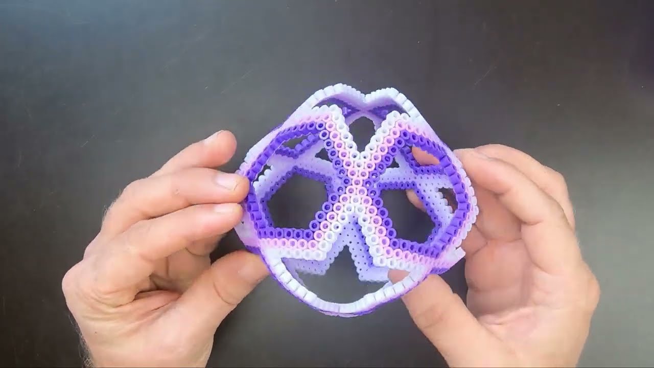 How to bead a cubical beadahedron