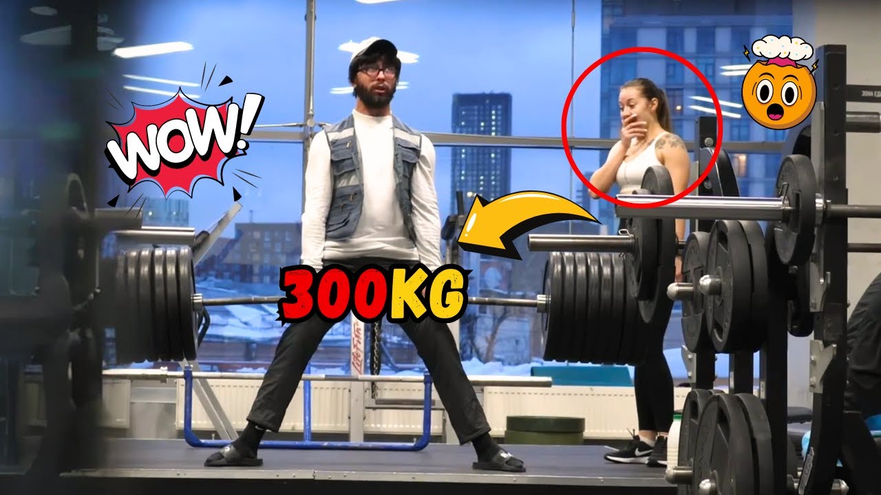Elite Powerlifter ANATOLY Shocked GYM Girl in Gym Prank😍| Anatoly Gym Prank
