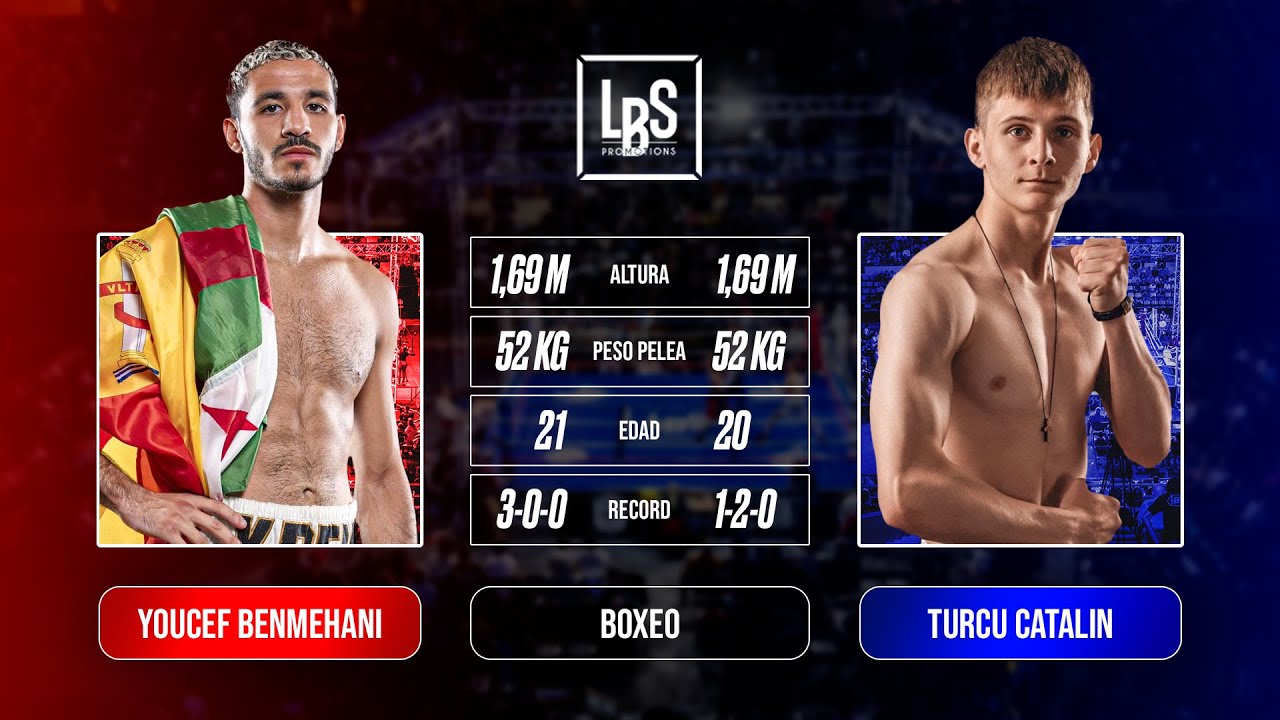 YOUCEF VS CATALIN | BOXEO FULL FIGHT | LBS PROMOTIONS