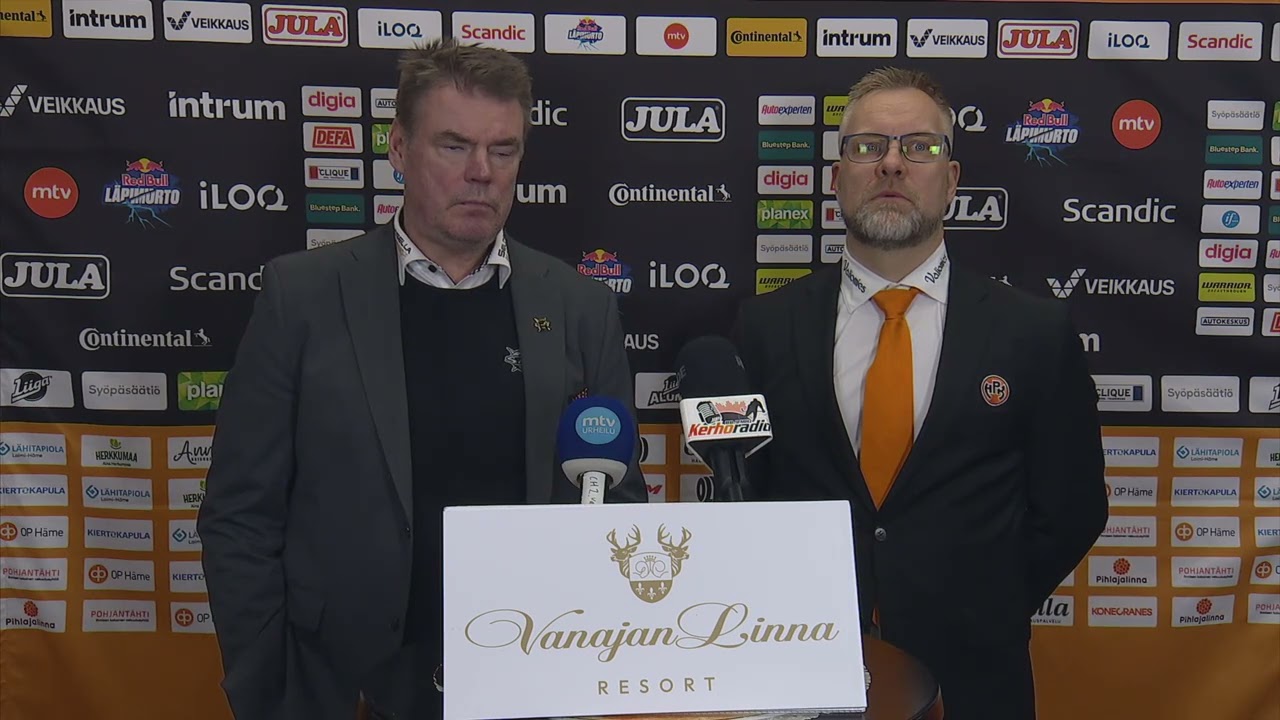Lehdistötilaisuus HPK-SaiPa 27.2.2026