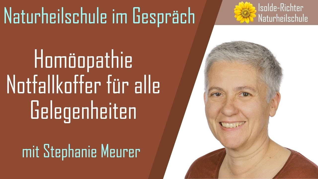 Hom&ouml;opathie Notfallkoffer f&uuml;r alle Gelegenheiten - Naturheilschule im Gespr&auml;ch