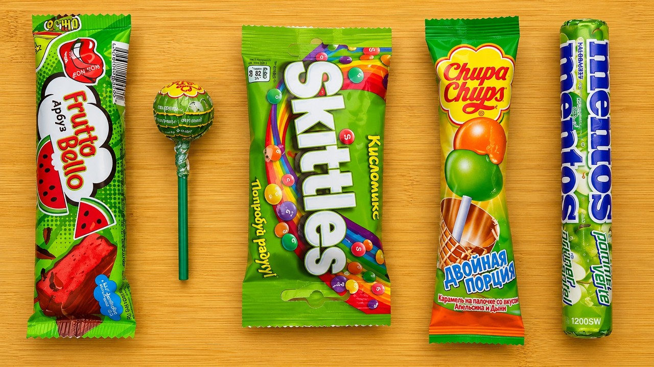 ASMR Rainbow Candy Feast | Satisfying Lollipop & Chocolate Unboxing 🌈🍫