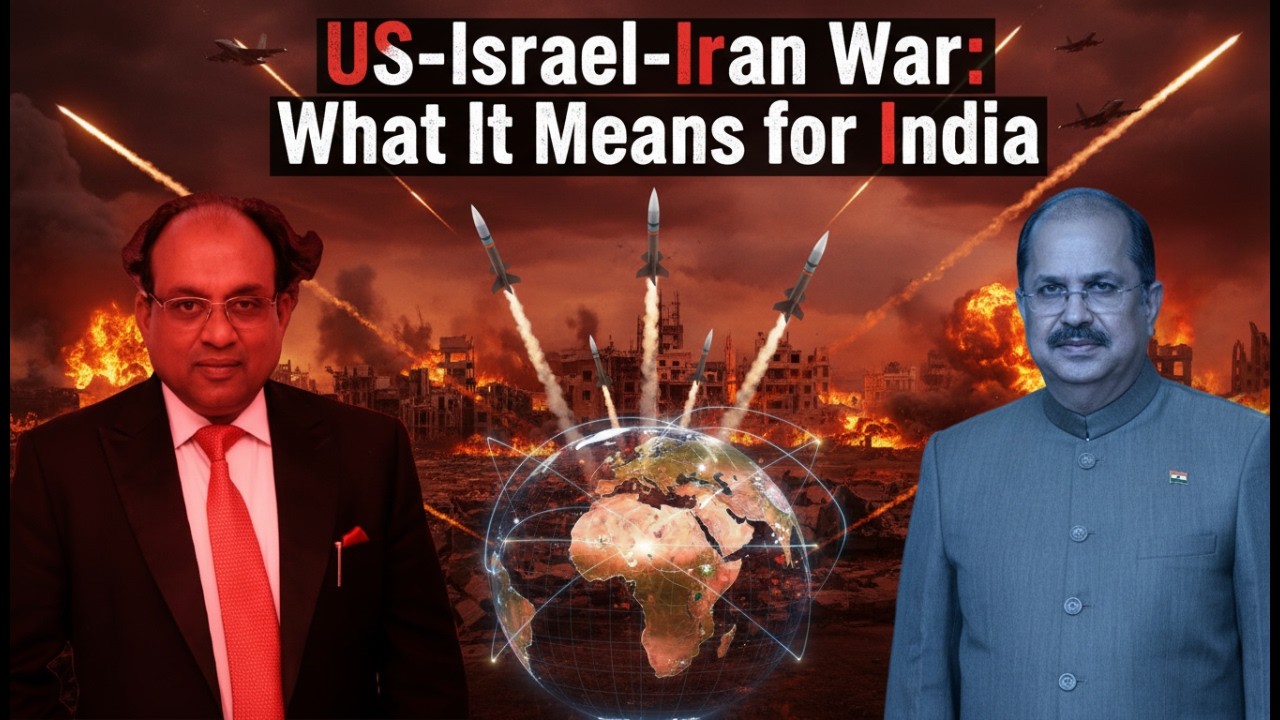 US-Israel-Iran War: What It Means for India - Interview with Amb. Ausaf Sayeed from Tel Aviv