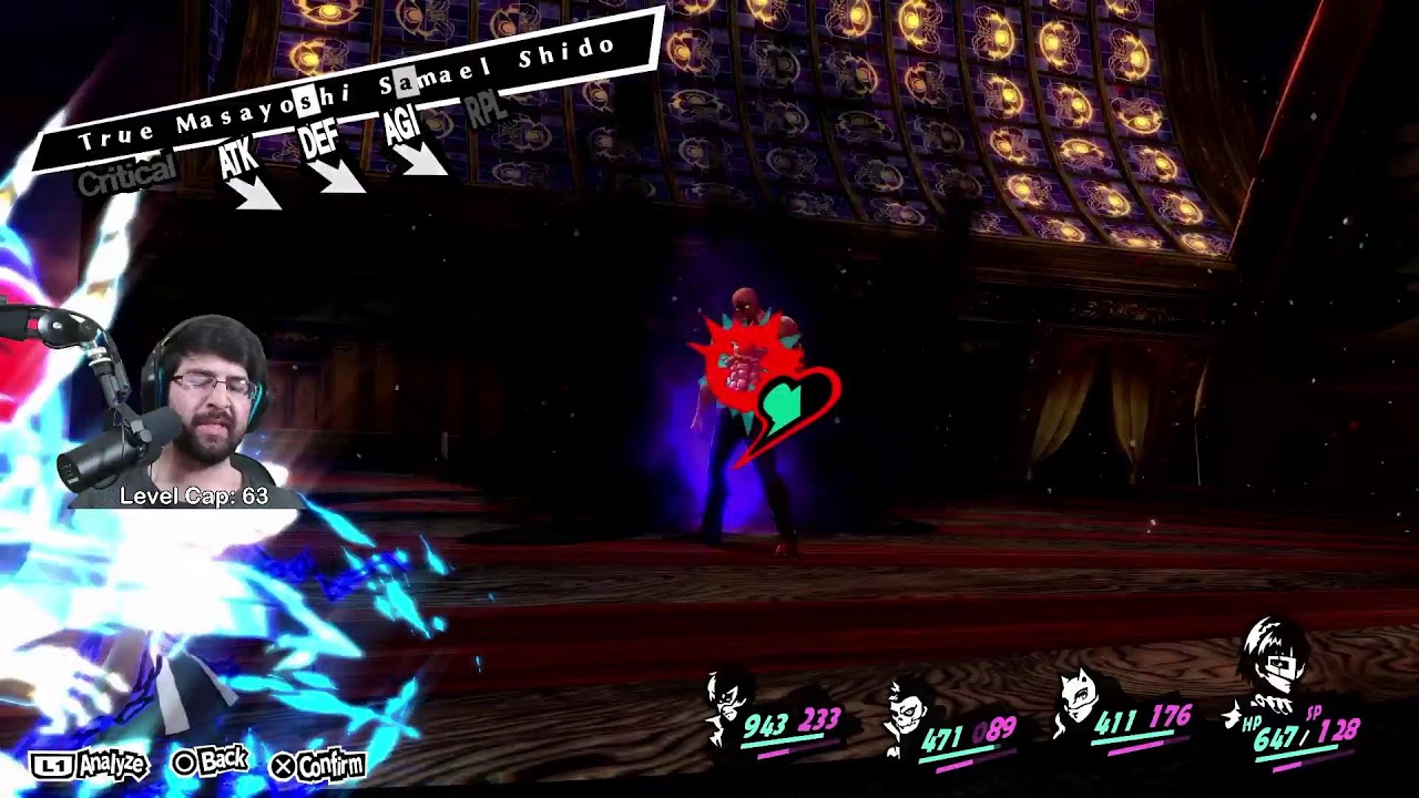 Persona 5 Royal Hardcore Nuzlocke Part 26 - Shido Boss Fight (1/2)