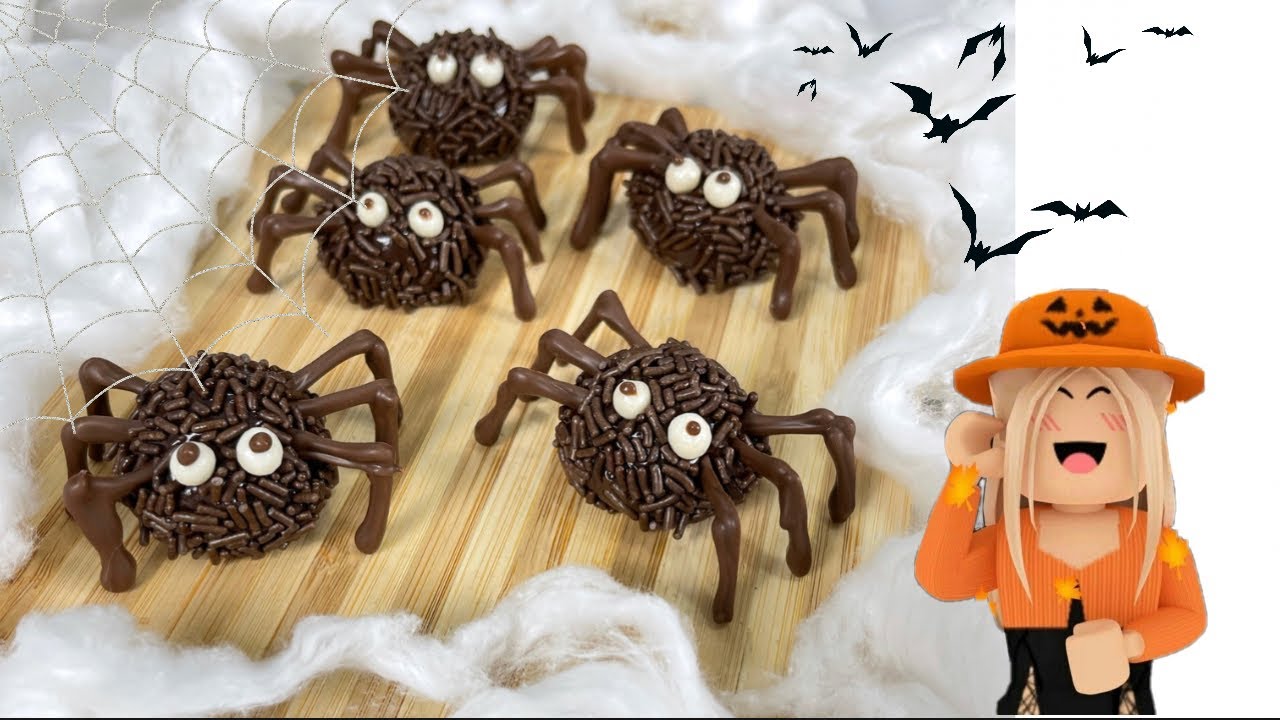 Brigadeiro de aranha fácil de fazer!