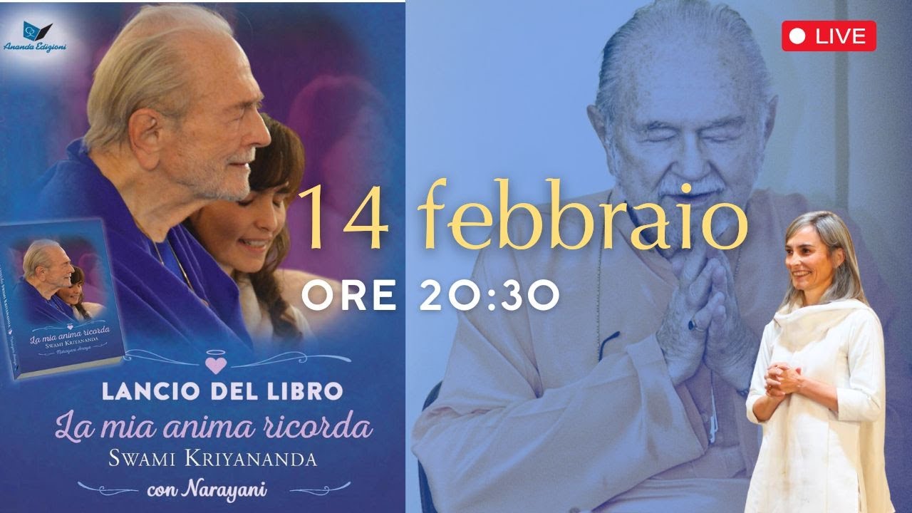 Presentazione del nuovo libro di Narayani Anaya - Assistente personale di Swami Kriyananda