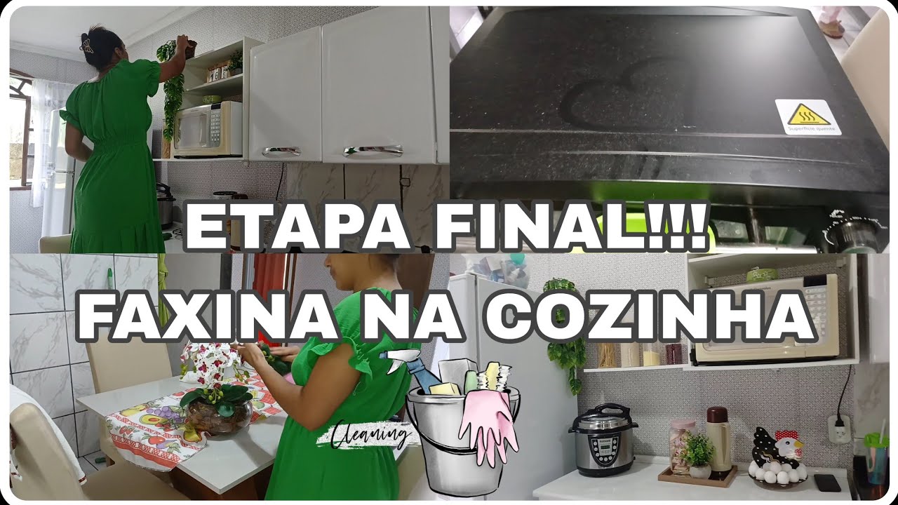 FAXINA NA COZINHA/MUDANÇAS NA DECORAÇÃO!