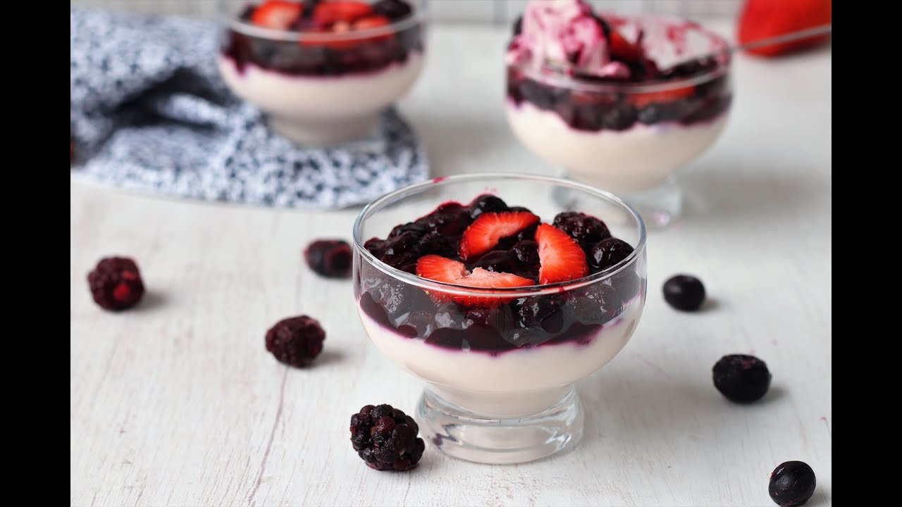 PANNA COTTA DE YOGUR