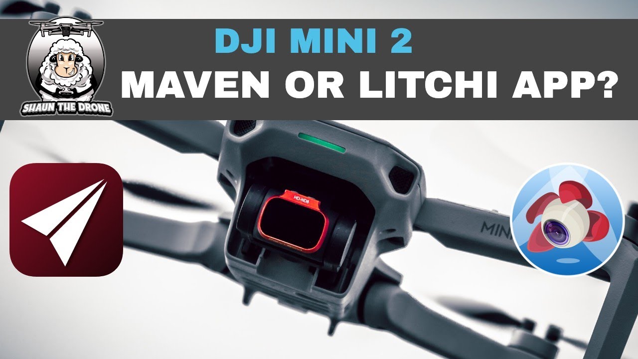 Maven App Review Better than the Litchi App? #shaunthedrone