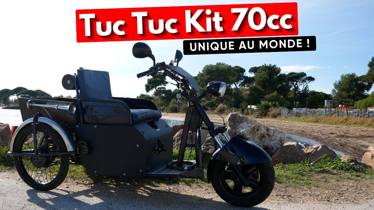 Je Test TucTuc en Kit 70cc, Une Machine Unique au MONDE