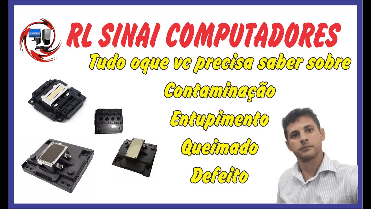 Impressora Epson Entupida - Queimada - Contaminada - Com Defeito Qual o Seu Problema