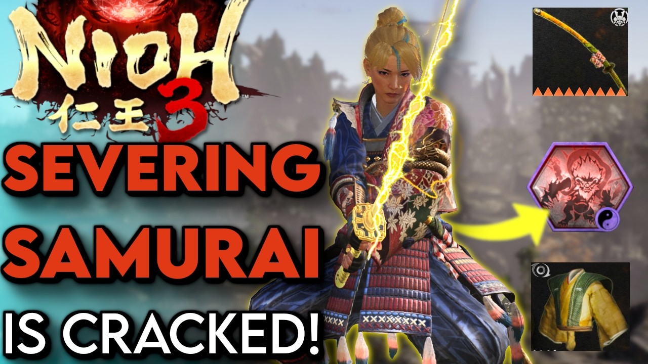 Этот билд самурая с молниеносным уроном уничтожает боссов в Nioh 3 | Руководство по билду самурая...