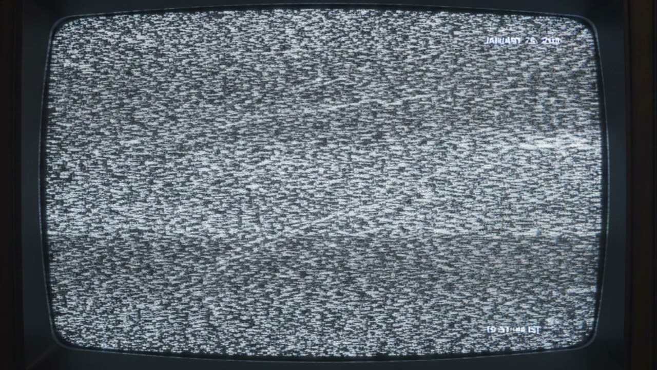 TV Signal Lost White Noise – 1 Hour | Deep Focus & Sleep Sound