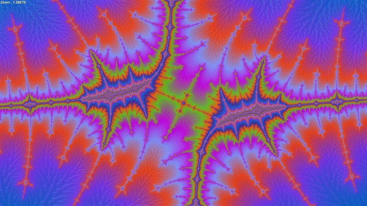 A Deep Dive Mandelbrot Fractal Zoom (4K).