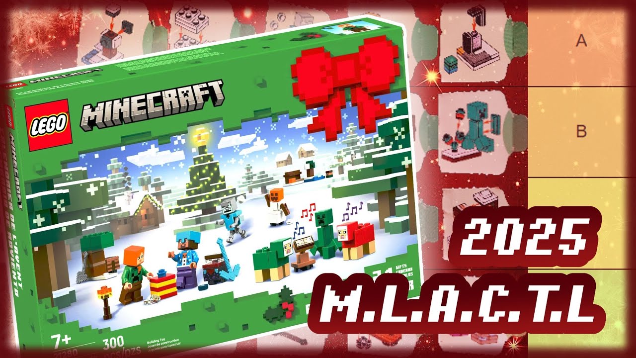 The Minecraft Lego Advent Calendar Tier List | Shorts Compilation Dec. 2025