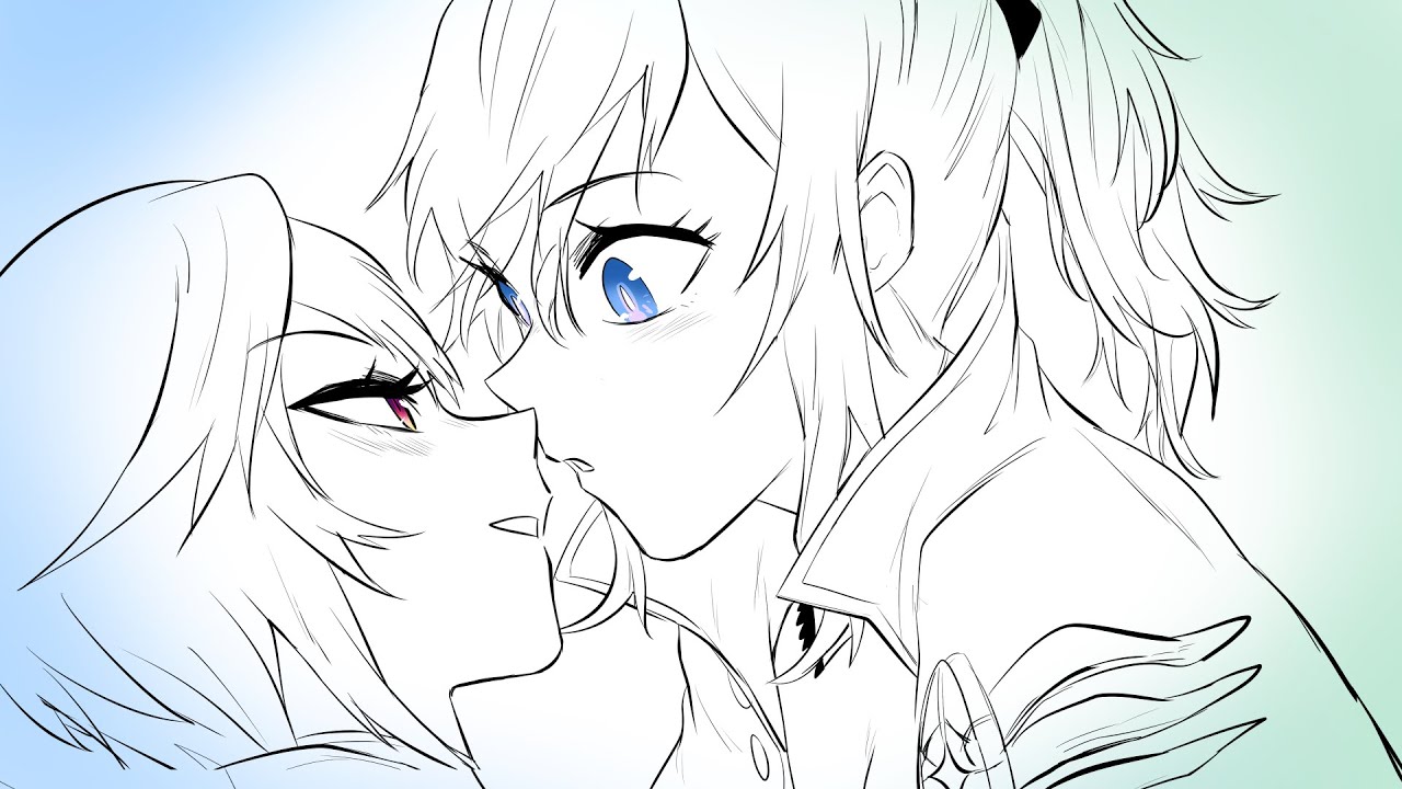 Dandelion & Spindrift Knight \\ EULA x JEAN Genshin Impact Comic Dub