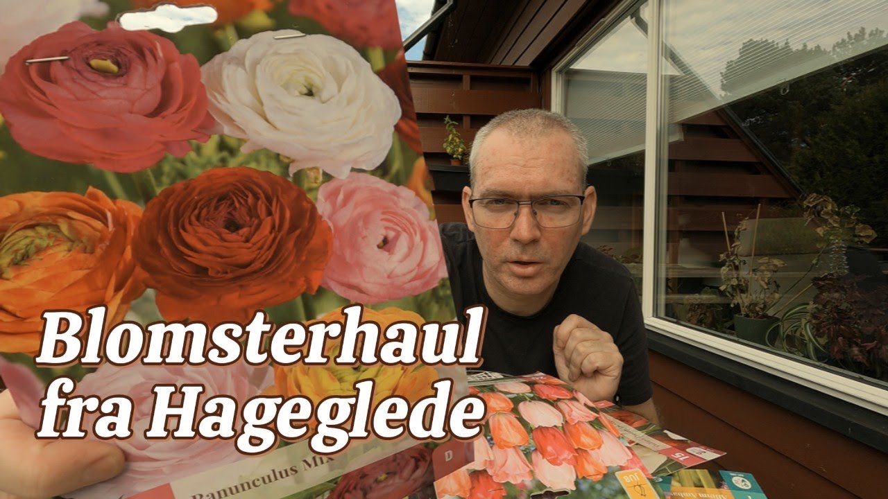 Blomsterhaul fra Hageglede