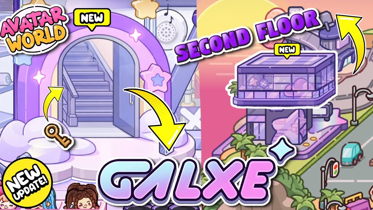 HOW TO OPEN GALXY HQ SECOND FLOOR?😱| New update in Avatar World is already here