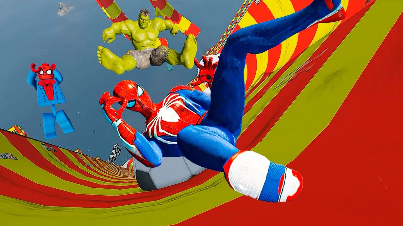 Spiderman Rig: Evaluating Centrifugal Force on Curved Meshes | GTA 5