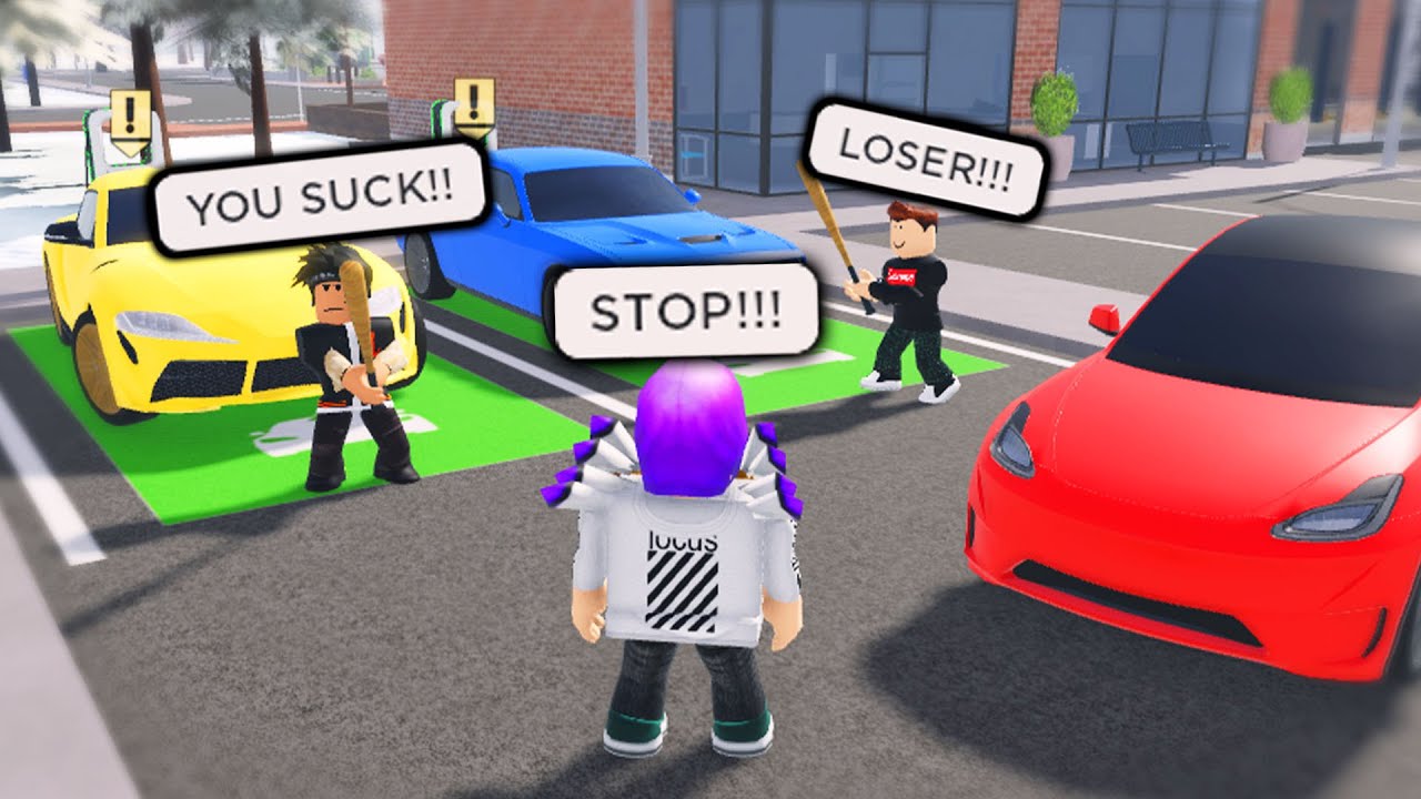 На меня напали за покупку электромобиля... ВЫЗВАЛИ ПОЛИЦИЮ! (Roblox)