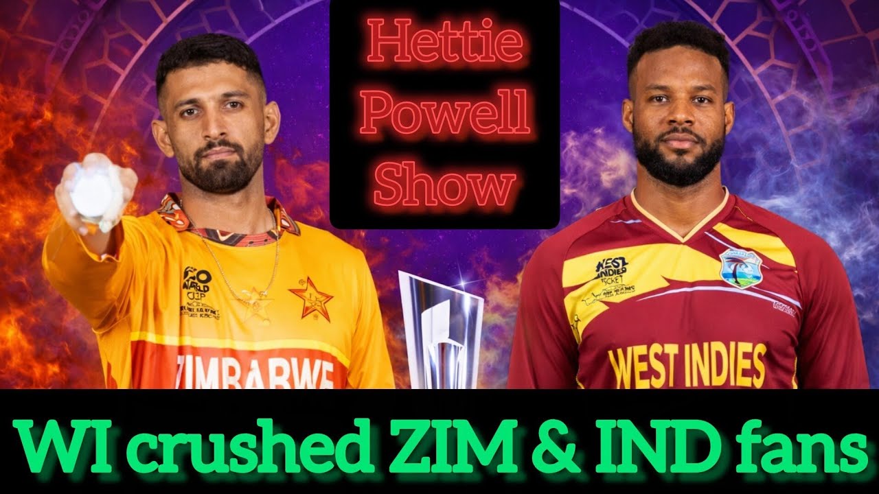 West Indies Smash 254! 🔥 WI Beat Zimbabwe by 107 Runs | Dominant PerformanceWI Power Show! 