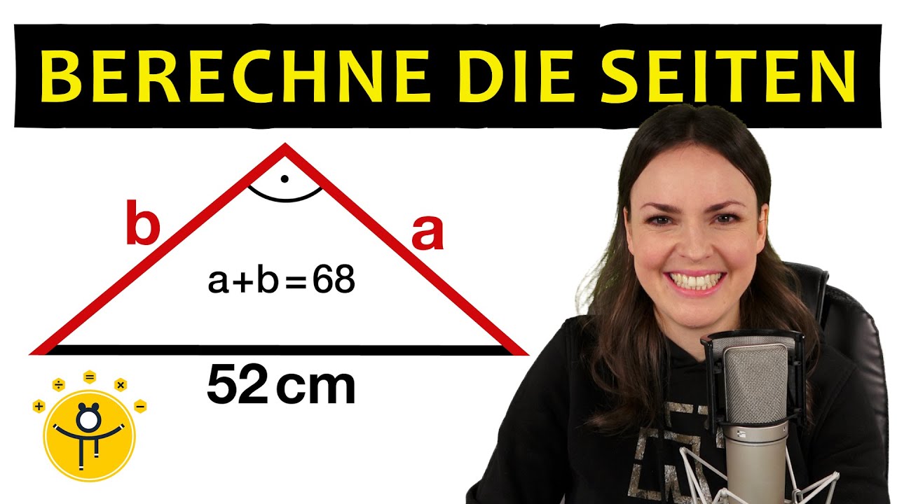 WIE LANG sind die fehlenden Seiten? – Dreieck berechnen
