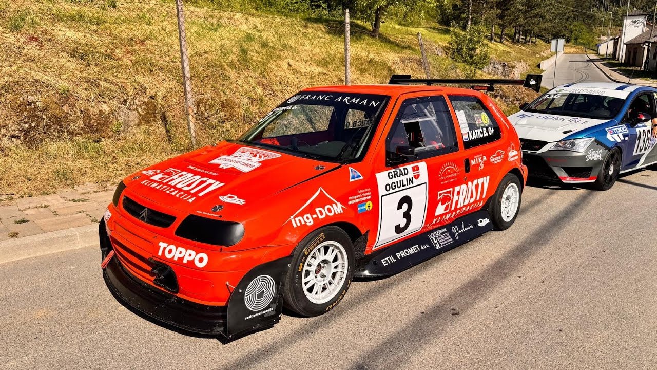 Boris Katić/Saxo16v hillclimb/onboard Ogulin 2025