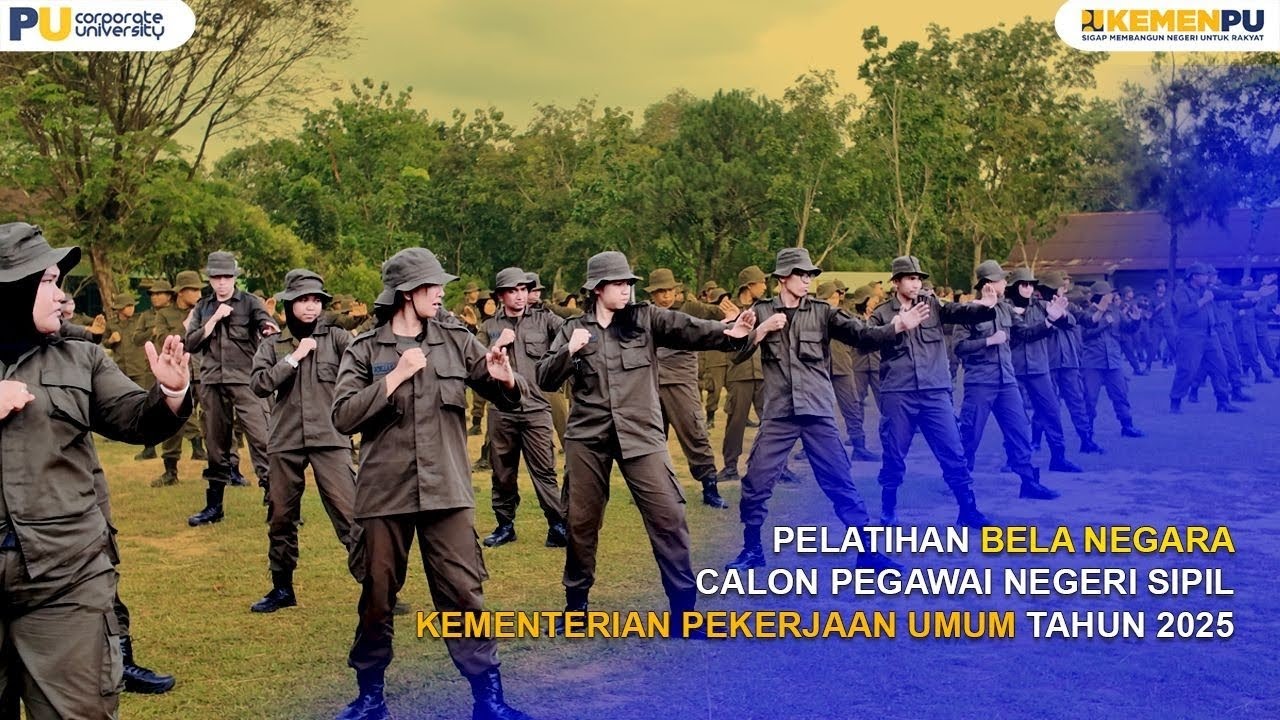 Pelatihan Bela Negara Calon Pegawai Negeri Sipil Kementerian Pekerjaan Umum Tahun 2025